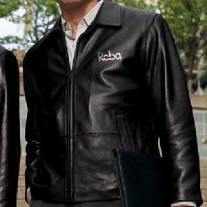 Reba McEntire Black Leather Jacket