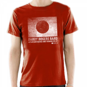 Randy Rogers Band Japan Relief Tee