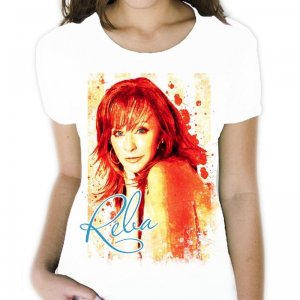 Reba McEntire Ladies White Tee