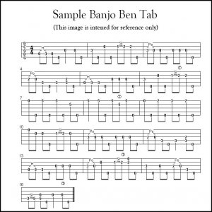 Foggy Mountain Breakdown - Intermediate Banjo Tablature