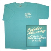 Eddie Money Pigment Dyed Carolina Blue Tee