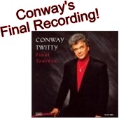 Conway Twitty CD-Final Touches