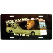 Gene Watson License Plate