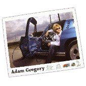Adam Gregory 8x10-Autographed Horizontal
