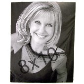 Olivia Newton-John 8x10-Black and White
