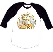 LoCash White and Black Baseball Jersey Tee