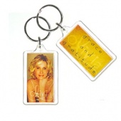 Olivia Newton-John Close Up Photo Key Ring