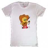 Conway Twitty LADIES White Tee