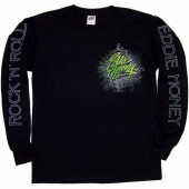 Eddie Money Long Sleeve Black Tee