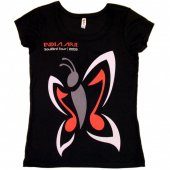 India.Arie Ladies Black Scoop Neck Tee