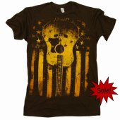 GAC Brown Guitar Tee