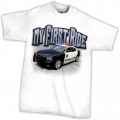 Bleve Entertainment YOUTH White Tee- Police Car