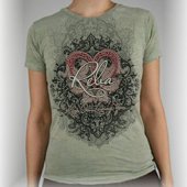 Reba McEntire Ladies Moss Burnout Tee