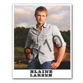 Blaine Larsen 8x10- Gray Shirt