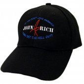 John Rich Black Ballcap