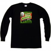 Steve Martin Long Sleeve Black Tee