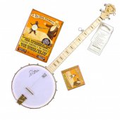 Steve Martin <b>AUTOGRAPHED</b> Banjo with CD and Songbook