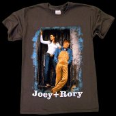 Joey + Rory Charcoal Tee