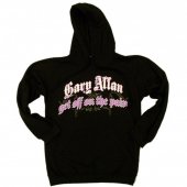 Gary Allan Black Hoodie- Purple Pain Logo