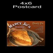 Joey + Rory Peach Pie Postcard