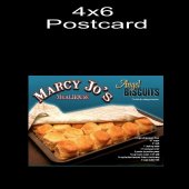 Joey + Rory Angel Biscuits Postcard