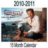 Gary Allan 2010-2011 Calendar
