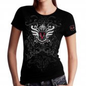 Veer Union Ladies Black Tee