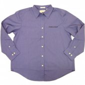 Prevost Ladies Blue Button Up