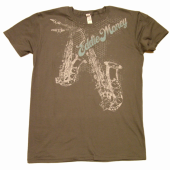 Eddie Money Charcoal Tee