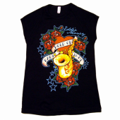 Eddie Money Ladies Black Tee