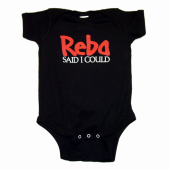 Reba McEntire Black Onsie