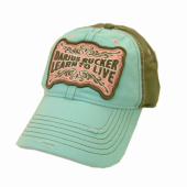 Darius Rucker Turquoise and Brown Ballcap