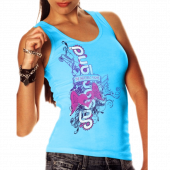 Sugarland Ladies Turquoise Tank