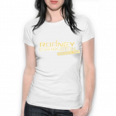 Rodney Carrington Ladies White Tee