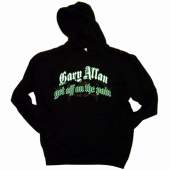 Gary Allan Black Hoodie- Green Pain Logo