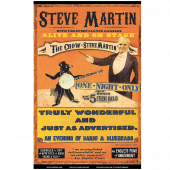 Steve Martin Tour Poster