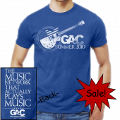 GAC Metro Blue Summer 2010 Music Fest Tee