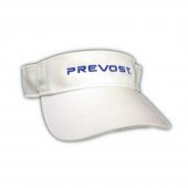 Prevost White Visor