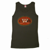 Chris Weaver Ladies Charcoal Tank Top