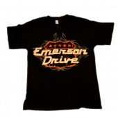 Emerson Drive Black Tee