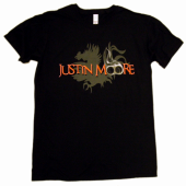 Justin Moore Black Logo Tee