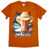 Kenny Chesney 2011 <b>Adult and Youth</b> Texas Orange Tour Tee